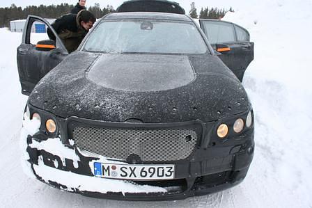 Erprobung 7er BMW in Arjeplog