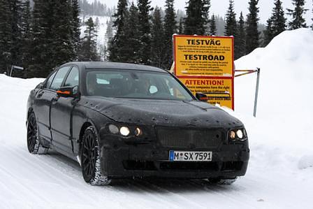 Erprobung 7er BMW in Arjeplog