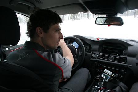 Erprobung 7er BMW in Arjeplog