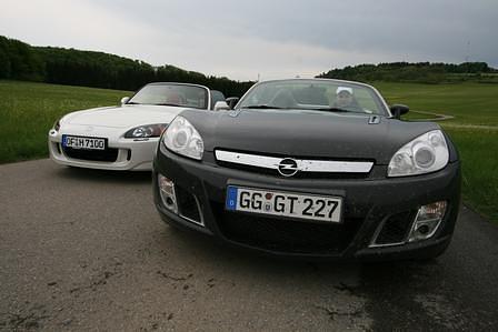 Opel GT und Honda S2000