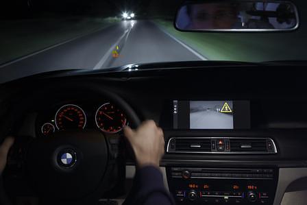BMW 7er: Night Vision