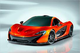 McLaren P1: Studie des Supersportwagens steht in Paris