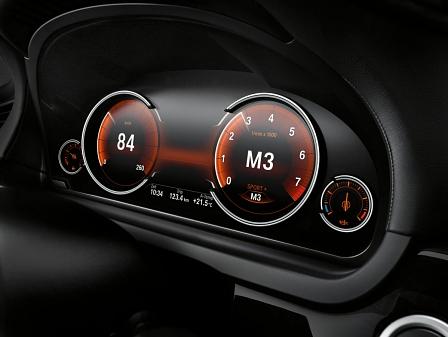 Das Cockpit des BMW 750i, Jahrgang 2013