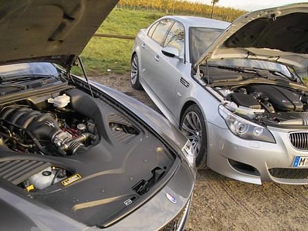 BMW M5 - Maserati Quattroporte (0016)