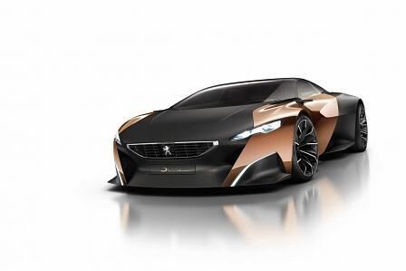 600 PS stark: die Studie Peugeot Onyx.