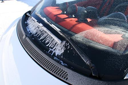 Mit dem Smart im Schnee