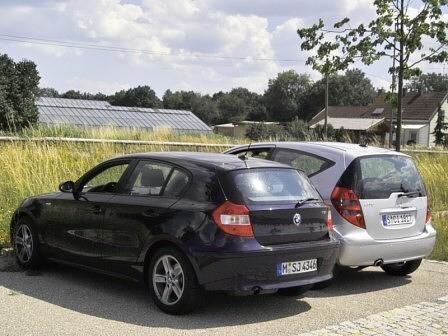 BMW 116i gegen Mercedes A 170