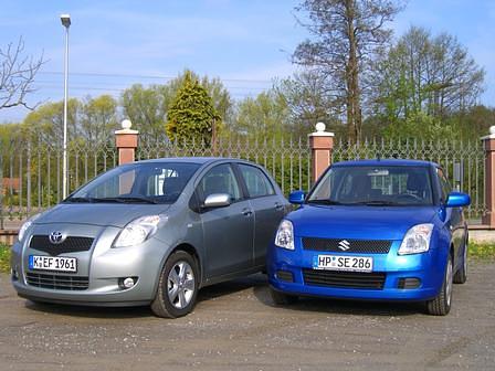 Suzuki Swift - Toyota Yaris