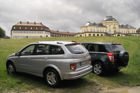 SsangYong Kyron und Suzuki Grand Vitara
