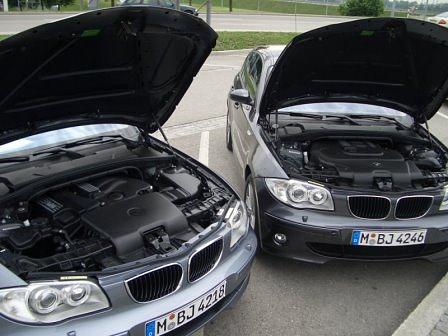 BMW 120i gegen BMW 120d