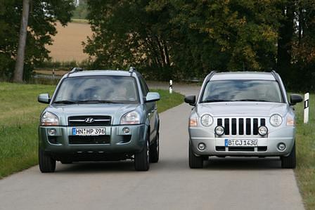 Jeep Compass vs. Hyundai Tucson