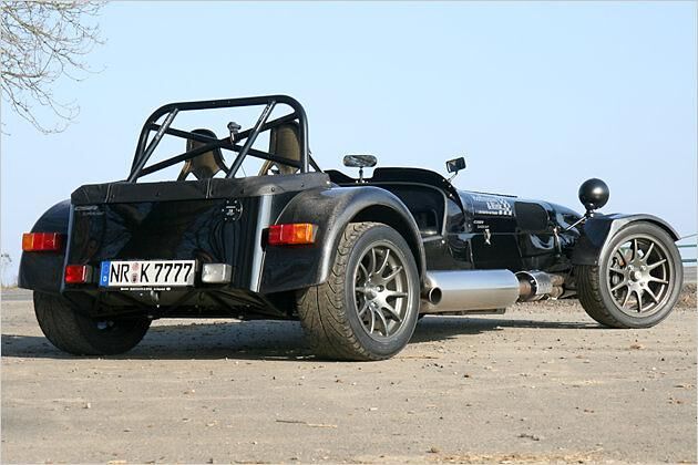 Im März 2008 gibt es genau zwei Caterham CSR 260 Superlight in Deutschland