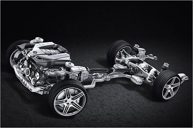 Die Active Body Control (ABC) ist beim SL 63 AMG Serie