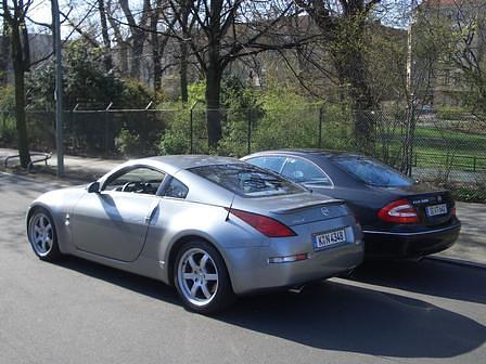 Vergleich Mercedes CLK - Nissan 350 Z