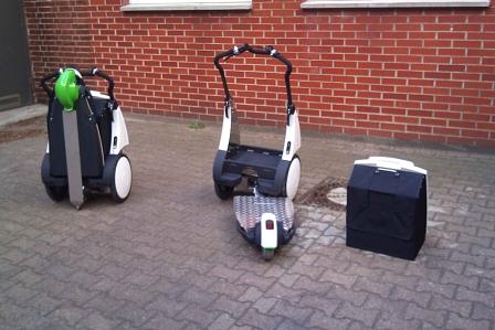 Noch werden immer wieder kleine Veränderungen am Kick Trike vorgenommen.