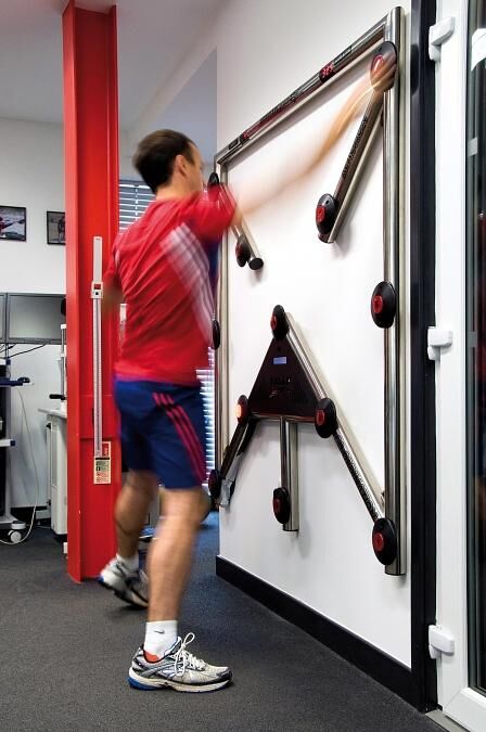 Reaktionstest im Porsche Human Performance Center Silverstone