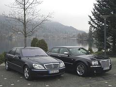 Chrysler 300C vs. Mercedes S 350 - Kampf um die Krone Chrysler 300C vs. Mercedes S 350 - Kampf um die Krone