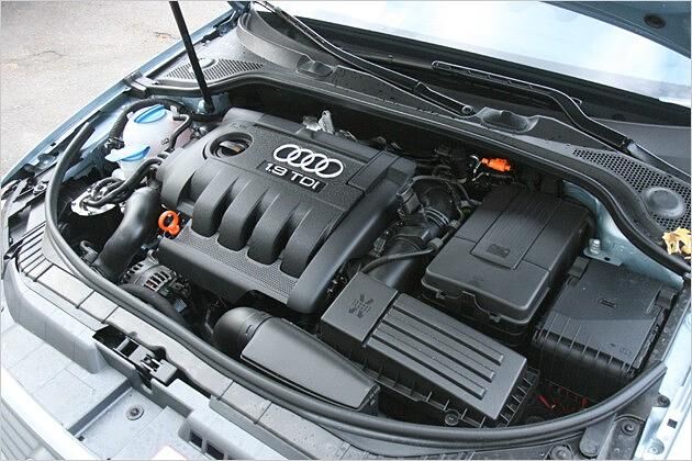 Der 1,9-Liter-Diesel mit 105 PS des A3 1.9 TDI e arbeitet mit Pumpe-Düse-Technik