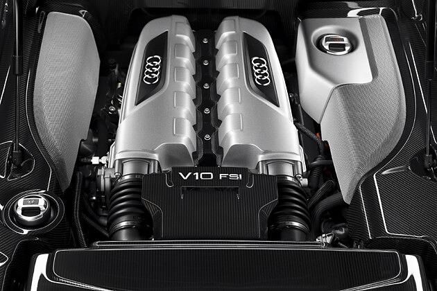 Der FSI-Motor arbeitet mit der von Audi entwickelten Direkteinspritzung