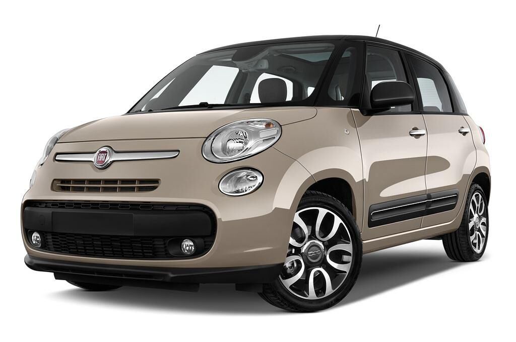 FIAT 500L (Baujahr 2015) Lounge 5 Türen seitlich vorne mit Felge