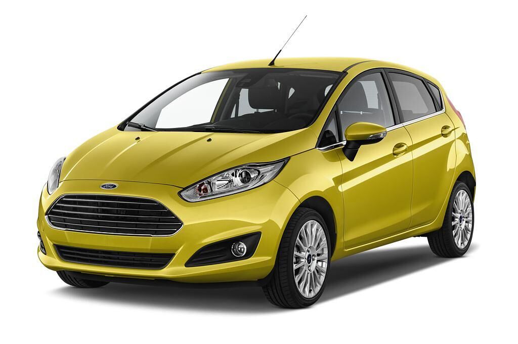 Ford Fiesta (Baujahr 2013) Titanium 5 Türen seitlich vorne