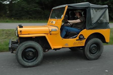 Willys Jeep Zivilversion aus den 50er Jahren