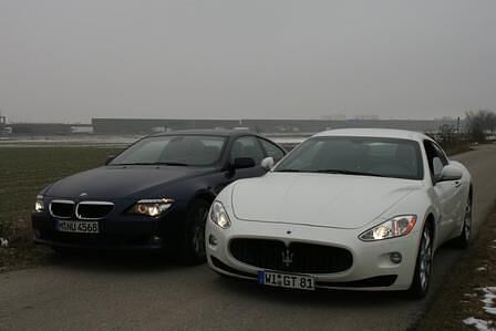 Maserati GranTourismo vs. BMW 635d