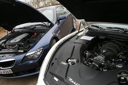 Maserati GranTourismo vs BMW 635d