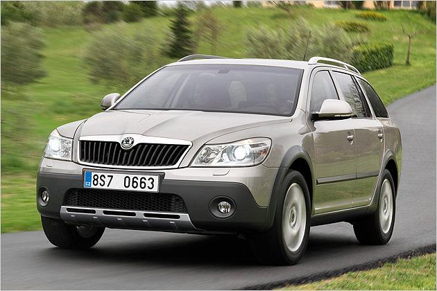 Der Skoda Octavia Scout bekommt nun das gleiche Facelift wie der normale Octavia