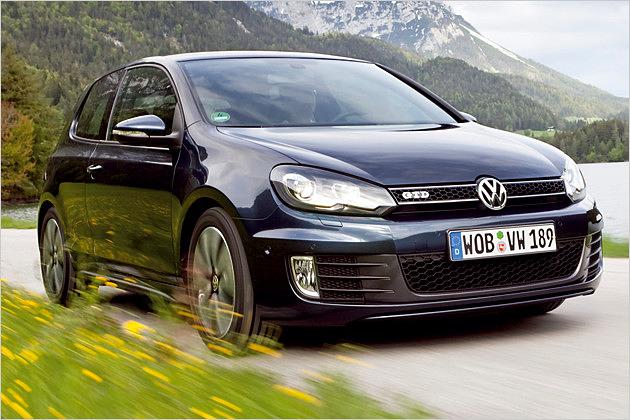 Die auffällige Schürze ist die gleiche wie beim GTI
