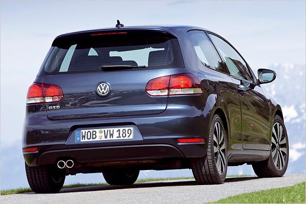 Der Modellname Golf steht beim GTD gar nicht dran