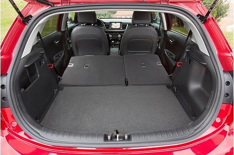 Kia Rio 1.0 T-GDI - maximal passen hier 980 Liter herein