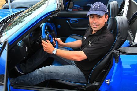 Mazda MX-5 in LeMans: Serge Gallonier