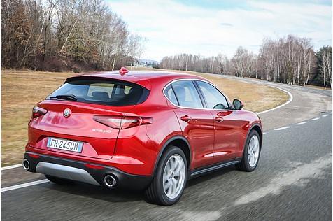 Alfa Romeo Stelvio Q4 - auch von hinten sehenswert