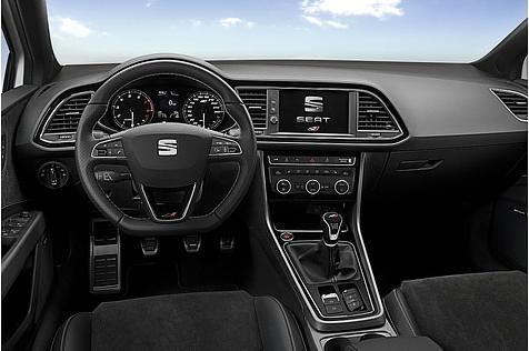 Seat Leon Cupra - aufgeräumtes Cockpit ohne großen Charme