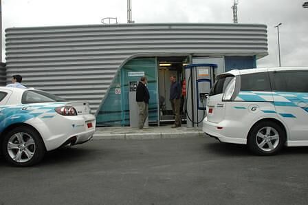 Mazda Hydrogen: Wasserstofftankstelle in Oslo