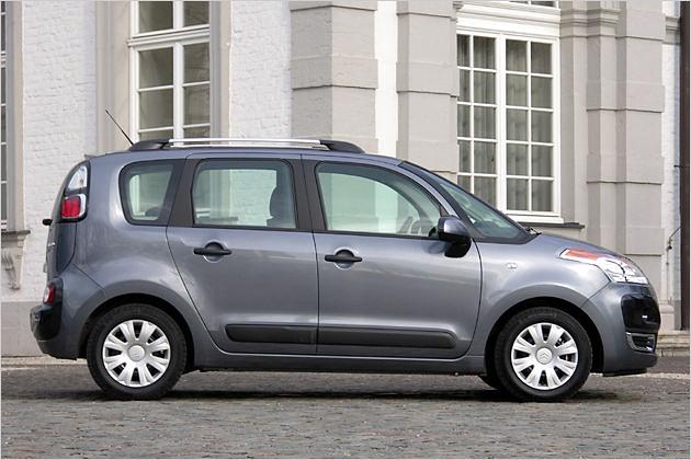 Mit 4,08 Meter Länge ist der C3 Picasso ein Konkurrent des Opel Meriva