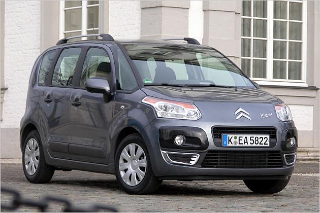 Wie der C4 Picasso besitzt der C3P ein kleines Dreiecksfenster statt einer massiven A-Säule
