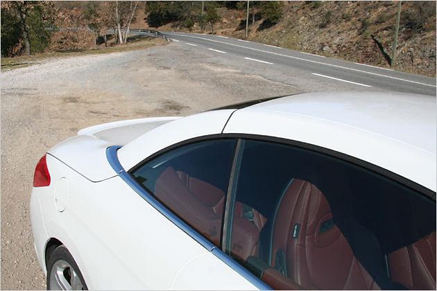 Geschlossen macht der Peugeot 308 CC einen windschlüpfigen Eindruck