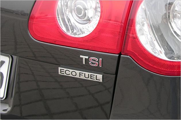 Wie die starken TSI-Benziner besitzt der Erdgas-TSI einen Kompressor und einen Turbo
