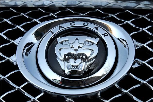 Plastisch: Dieses Wappen schmückt die Front eines jeden Jaguar XF