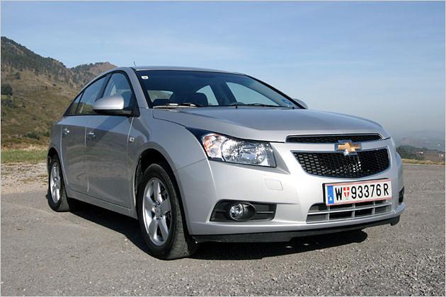 Auf den zweigeteilten Kühler-Grill ist Chevrolet besonders stolz