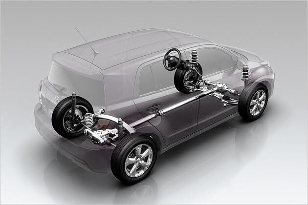 Das Allradsystem ist das gleiche wie beim RAV4 und basiert auf einer elektronisch geregelten Kupplung