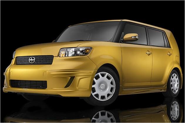 Der Urban Cruiser basiert auf Fahrzeugen von Toyotas US-Ableger Scion (Bild: Scion xB)