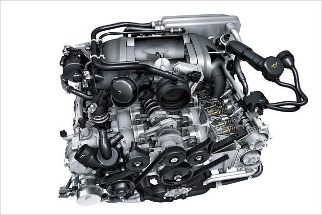 Das Aggregat leistet nun 435 anstatt 415 PS wie im Vorgänger des neuen GT3