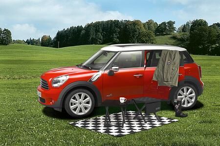 Mini Countryman Getaway Package: Es kann serviert werden