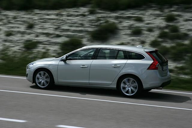 Schick, aber mit kleinem Kofferraum präsentiert sich der V60, Foto: Volvo