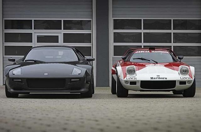 New Stratos und Lancia Stratos. Foto: Hersteller