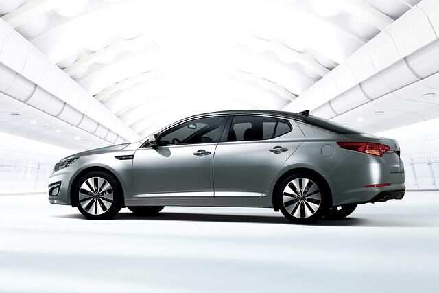 Der Kia Optima ist im europäischen Stil gezeichnet