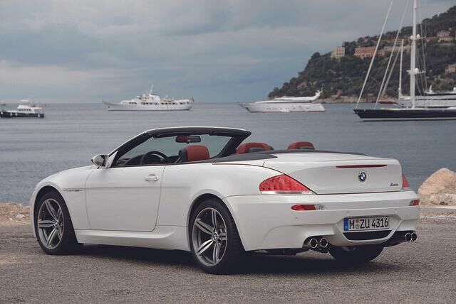 BMW M6 - Ende einer Geschwindigkeitsfahrt